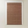 Bamboo Light Filtering Roman Shade 64"L