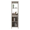 St. Clair Linen Cabinet, Two Interior Shelves, Two Open Shelves, Single Door