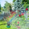 360° Flexible Lawn Sprinkler Automatic 12 Tubes Garden Water Irrigation Sprayers Garden Sprinkler