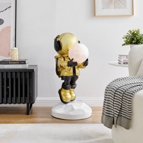 Hadfield takes the Moon (Option: Lighted Astronaut- Sculpture)