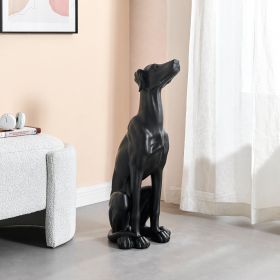 Greyhound Sculpture (Option: Matte Black)